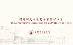 成中医方案”︱新冠肺炎中医药居家防护指导（英文版视频）